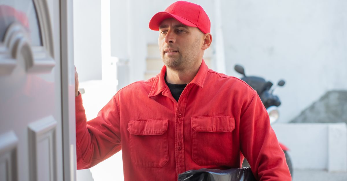 locksmith unlocking front door — Maple Guard Locksmith Hamilton